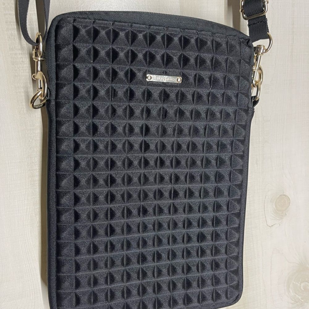 ‎Rebecca Minkoff black crossbody purse tablet case